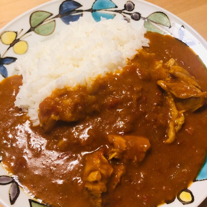 トマトチキンカレー